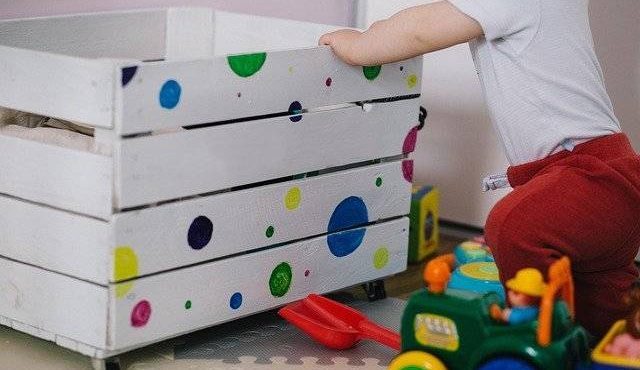 Skladování hraček: Nápady pro dětský pokoj